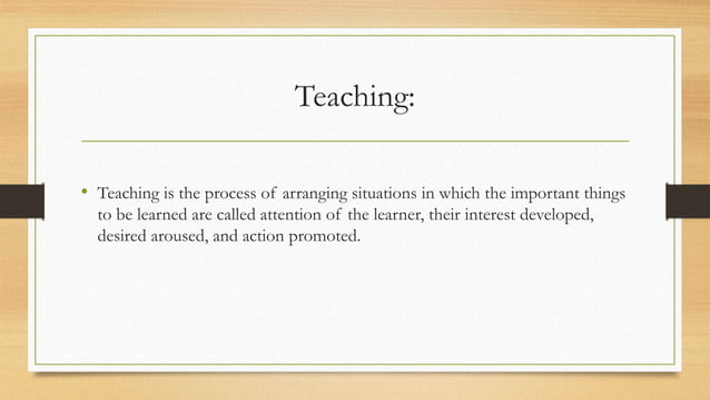 Teaching learning Process | PPT