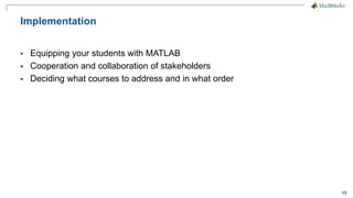 Teaching with MATLAB | PPTX