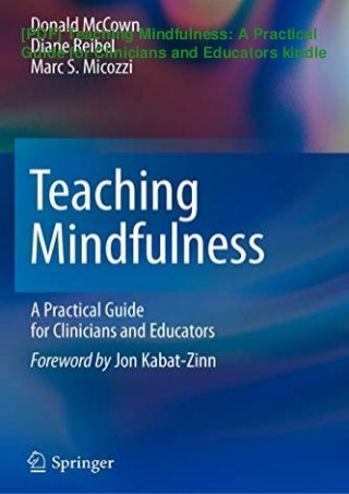 [PDF] Teaching Mindfulness: A Practical
Guide for Clinicians and Educators kindle
 