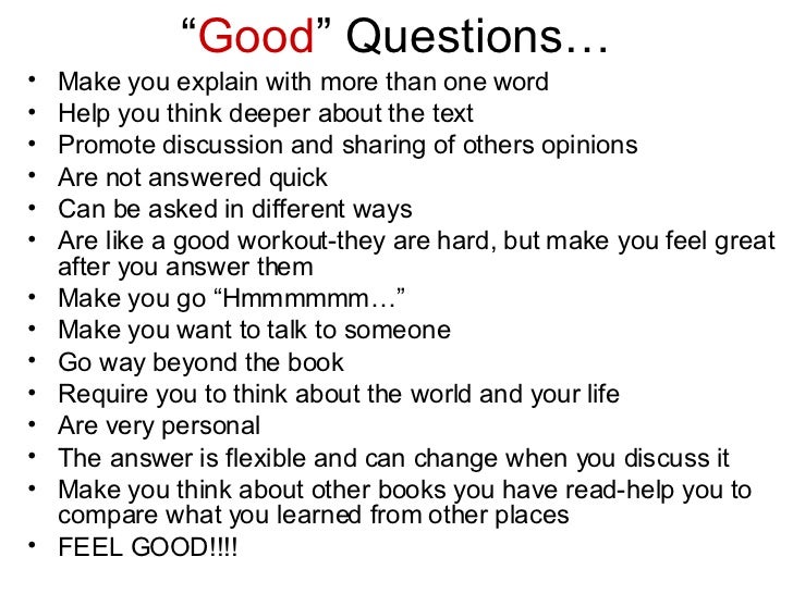 Questions That Make You Think >> Teaching Questioning Questions That Make You Think >> Teaching Questioning