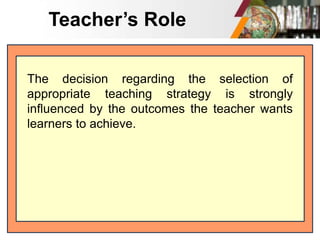 Teaching strategies for educators and alike | PPT