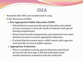 Special Education in an Era of Inclusion and Standards | PPTX