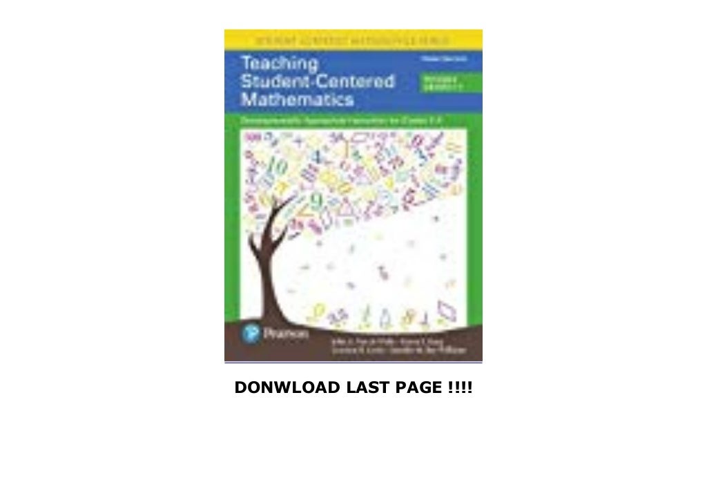 Full version Teaching Student-Centered Mathematics: Developmentally…