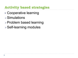 Teaching Styles and Strategies | PPTX