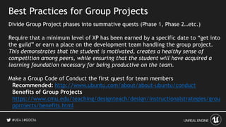 Teaching UE4 With Quest Based Learning Dr Cynthia Marcello | PPT