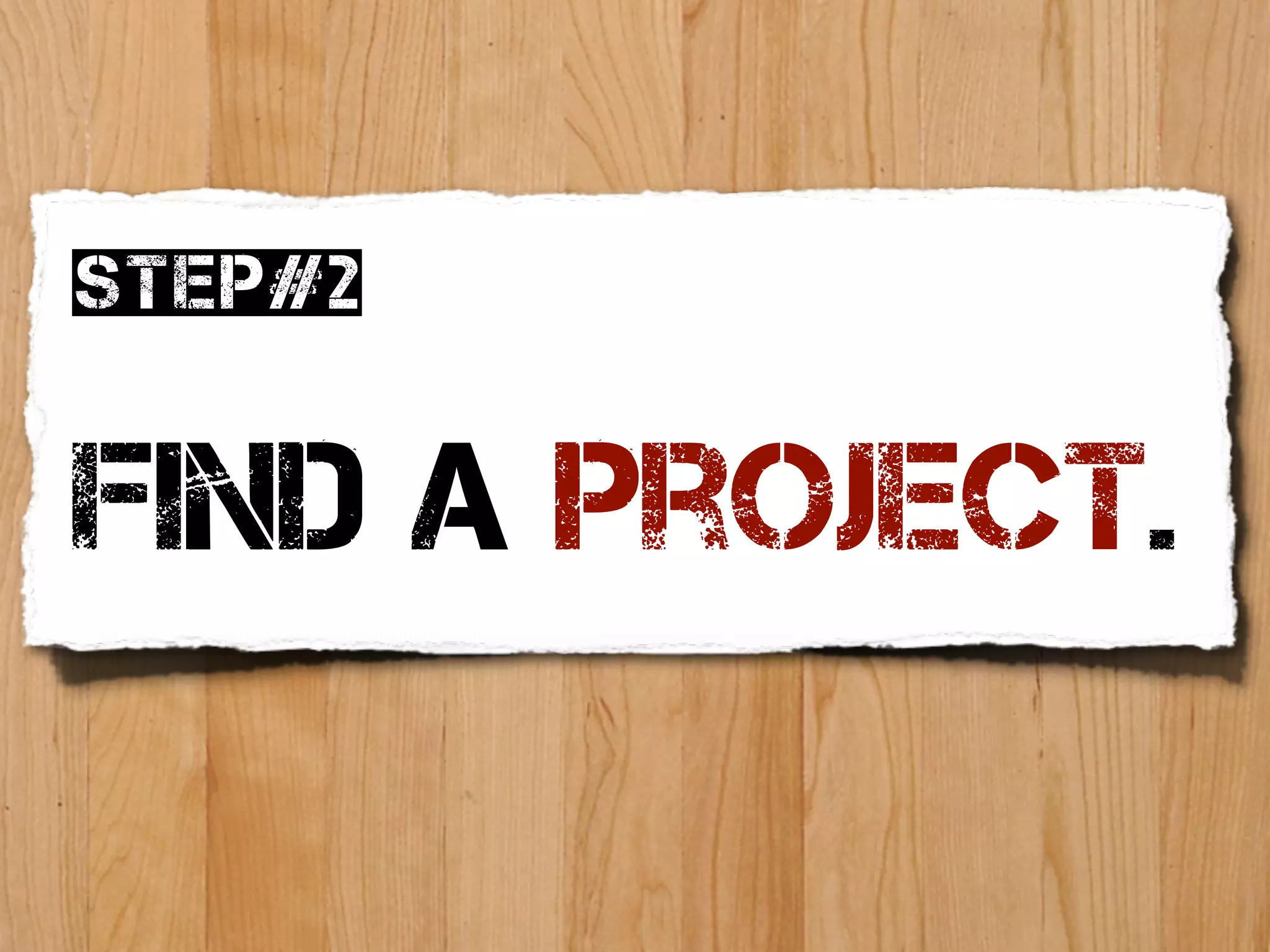 Step#2


Find a project.
 