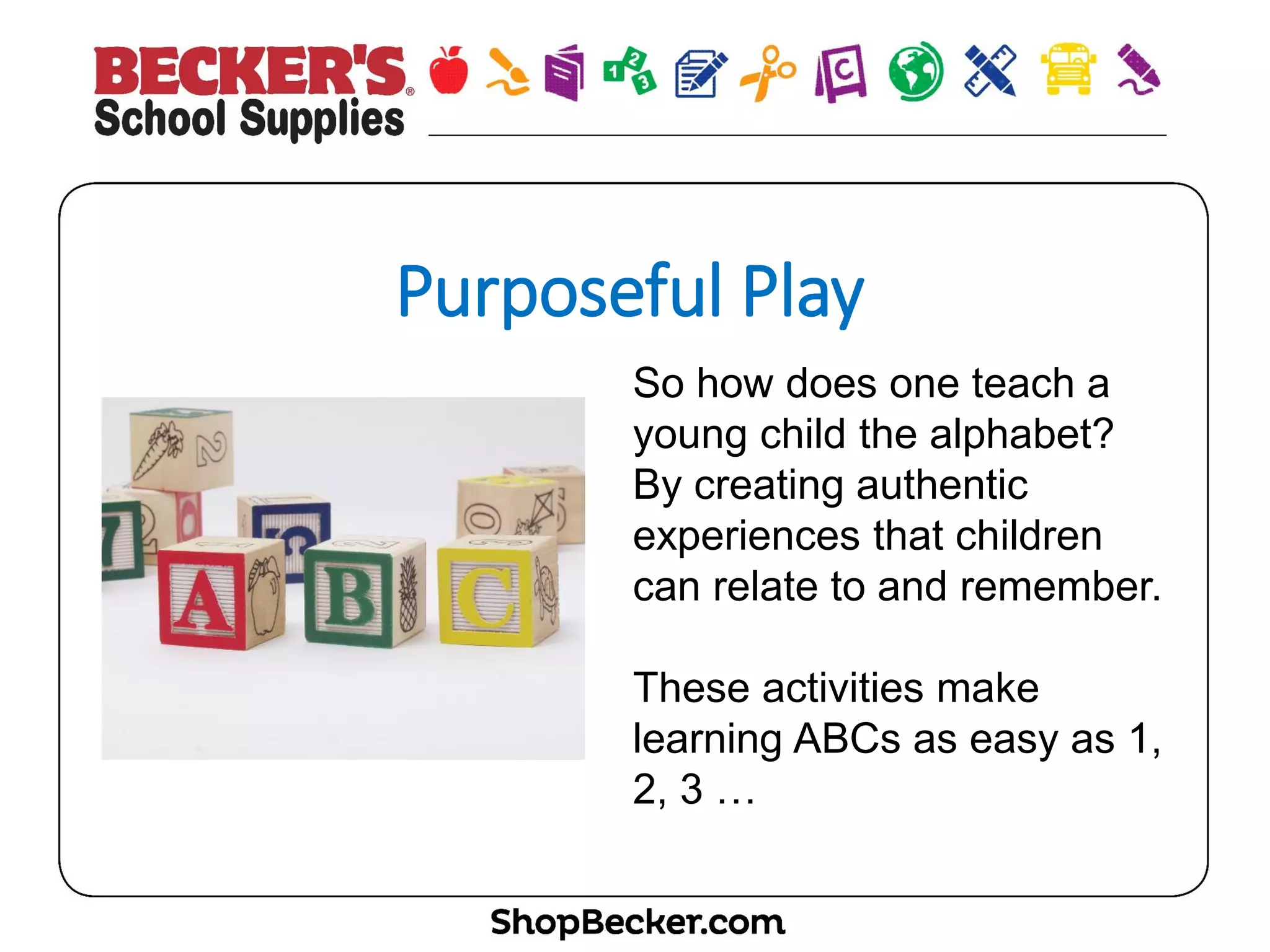 Teaching ABC's in Kindergarten | PDF