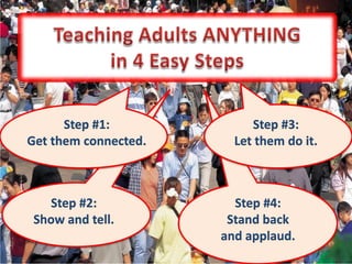 Teaching Adults ANYTHING in 4 Easy Steps