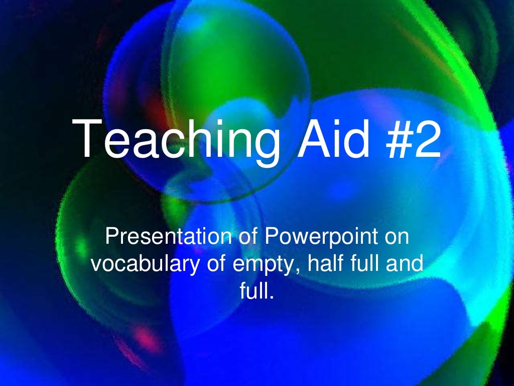 Teaching aid 2