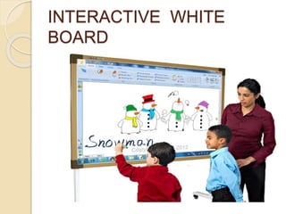 INTERACTIVE WHITE 
BOARD 
 