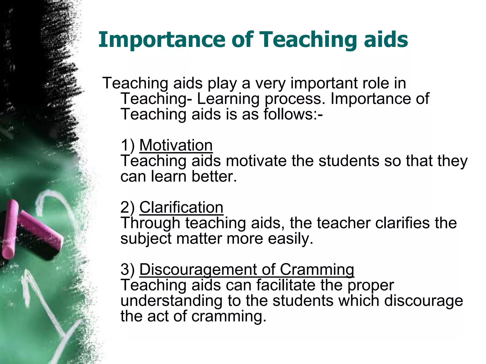 Teaching aids | PPTX