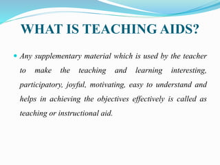 Teaching Aids | PPTX