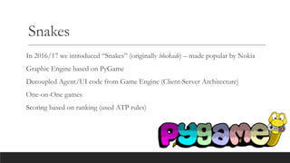 Teaching AI through retro gaming | PPT