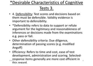 TEACHING AND ASSESSMENT METHODS