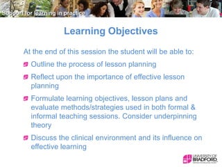 Teaching and learning lesson planning | PPTX