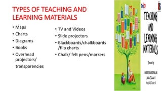 Teaching and learning materials | PPT