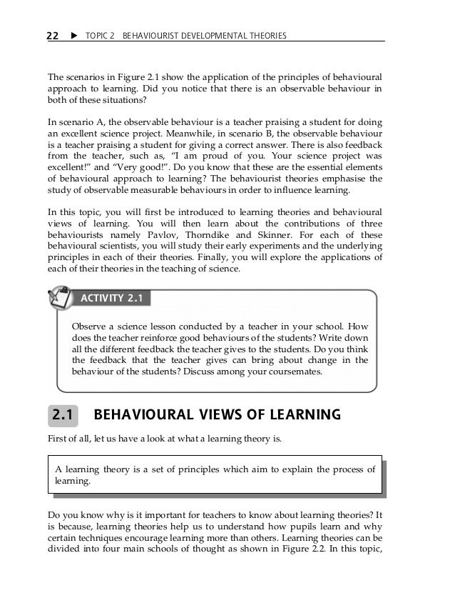 Teaching And Learning Of Science - 