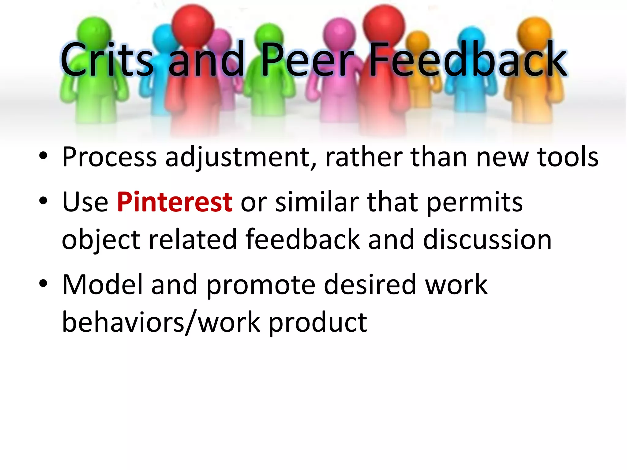 Social Media Classroom Basics

1.   Let the pedagogy lead
2.   Give up some control
3.   Pick the right sort of tool for the task
4.   Pick the right product within the category
5.   Don’t assume students get social media
6.   Notice I’ve barely mentioned Facebook or
     Twitter!
 