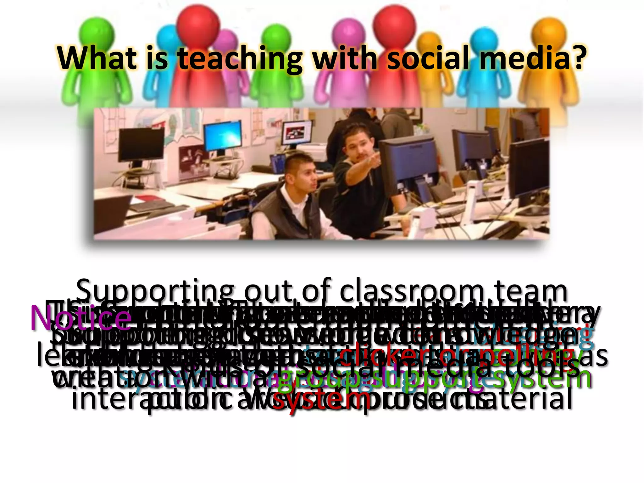 My Research Stream
• Within domains of problem solving, knowledge
  acquisition, knowledge creation, and learning

• Collaborative problem analysis (programming)
• Collaborative solution design (using a pattern
  language approach)
• Design of collaboration tools (UX focused)
• Social Media design, use, and implications
 