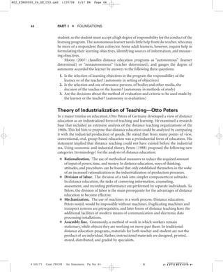 Teaching and learning at a distance | PDF