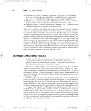 Teaching and learning at a distance | PDF