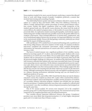Teaching and learning at a distance | PDF
