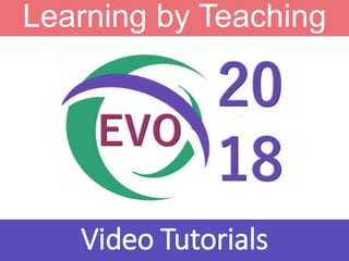 Learning by Teaching
Video Tutorials
 