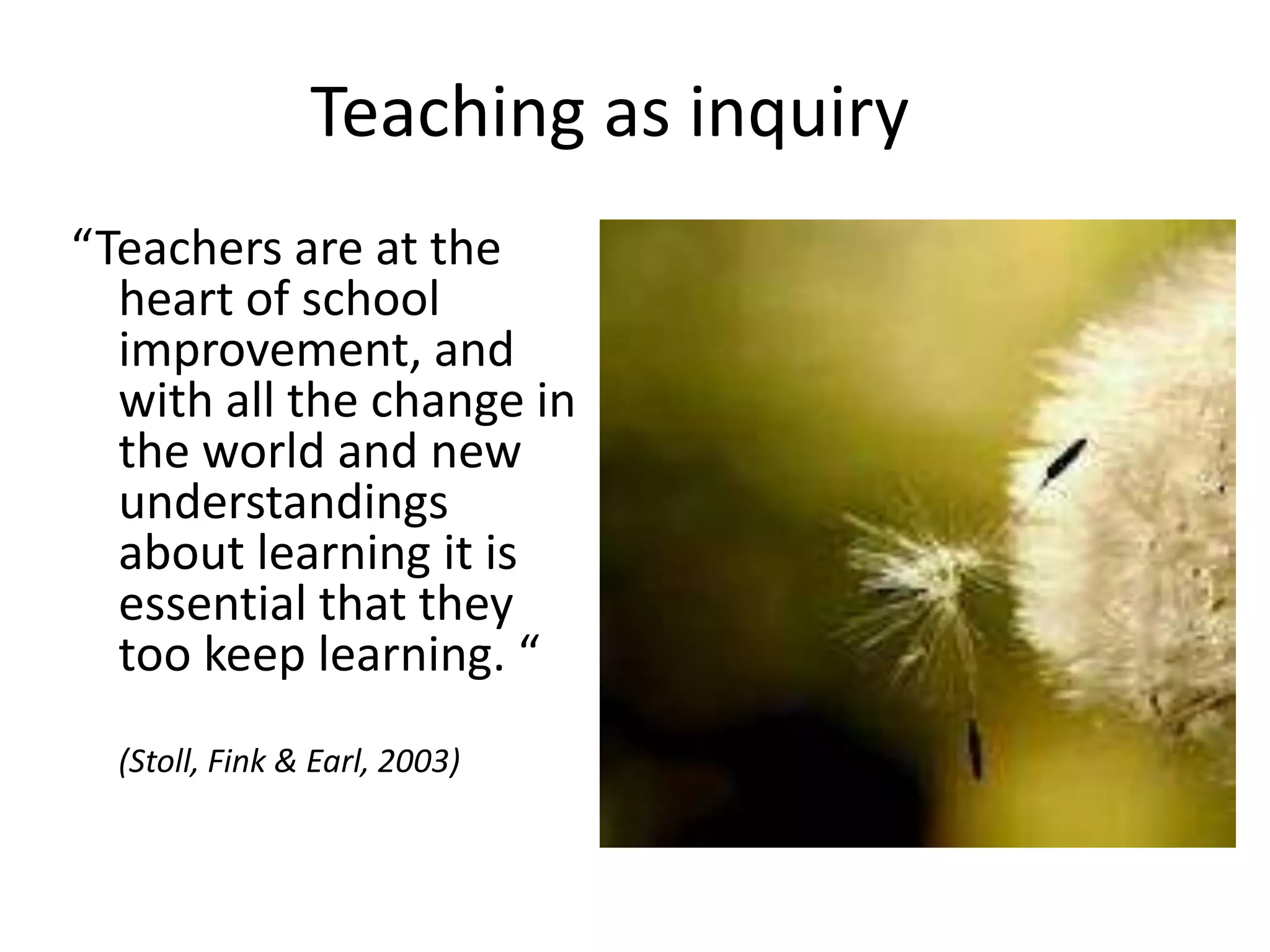 Teaching as Inquiry | PPTX