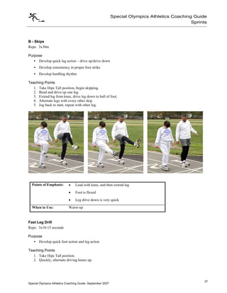 Teaching athletics skills, part 1 | PDF
