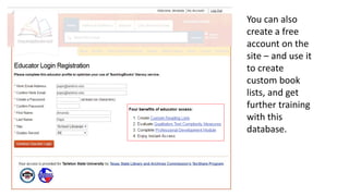 Using Teachingbooks Net