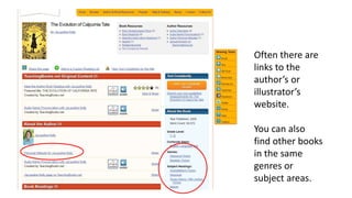 Using Teachingbooks Net