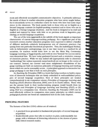 Teaching by Principles - Brown