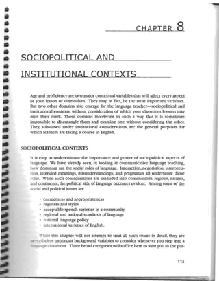 Teaching by Principles - Brown