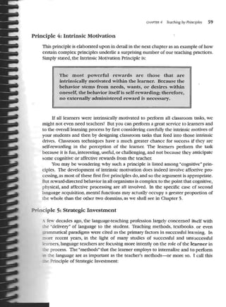 Teaching by Principles - Brown