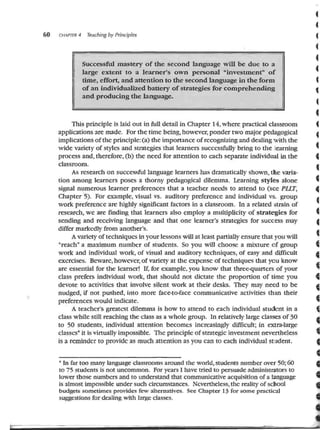 Teaching by Principles - Brown