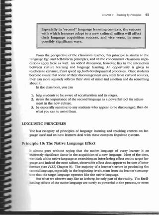 Teaching by Principles - Brown