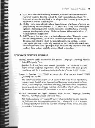 Teaching by Principles - Brown