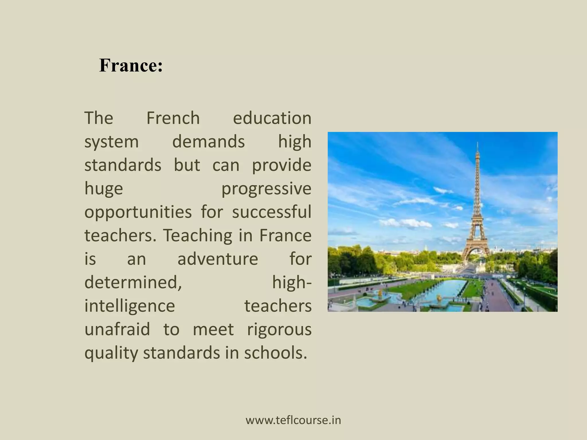 Teaching english in europe ppt