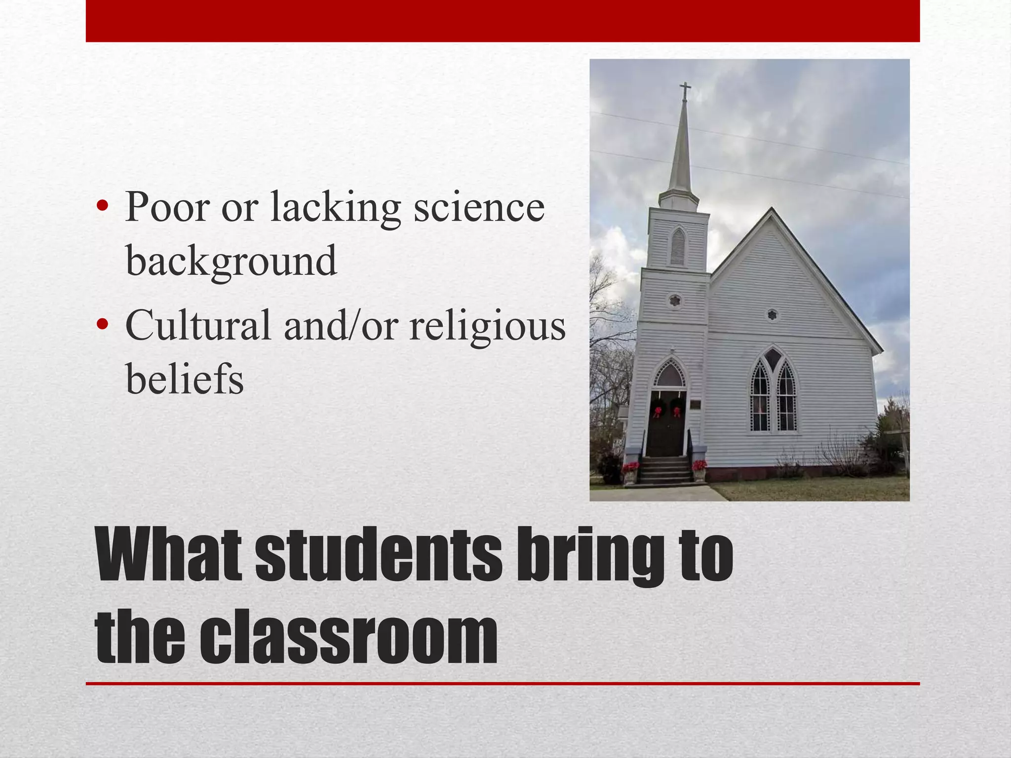 Teaching Evolution in Science Classrooms | PPTX | Biological Sciences ...