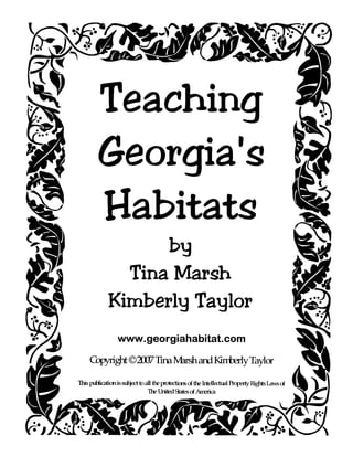 Teaching georgias habitats 08 03-07