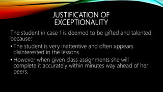 Teaching gifted students | PPTX