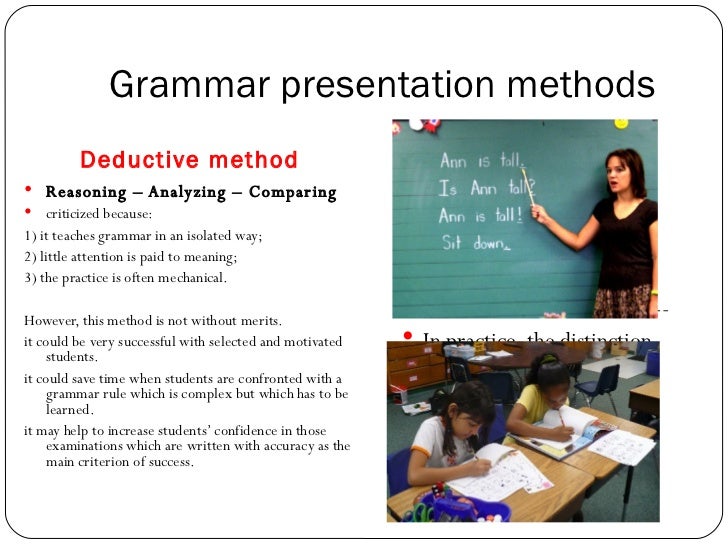 teach grammar how Grammar Teaching
