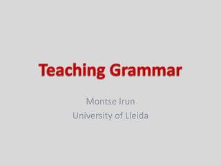 Montse Irun
University of Lleida
 