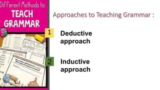 1
2
Deductive
approach
Inductive
approach
 