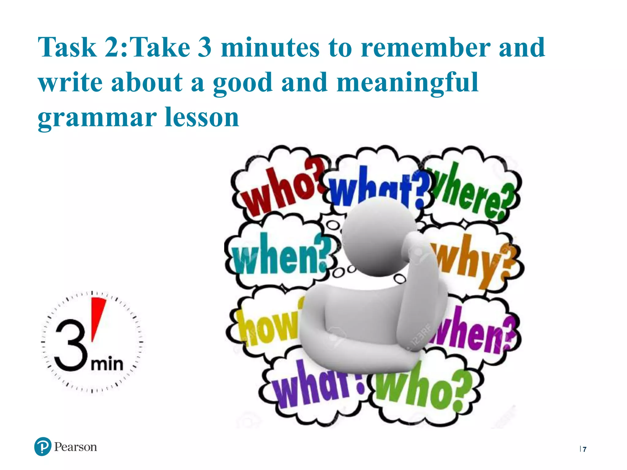 Teaching grammar communicatively. | PPTX