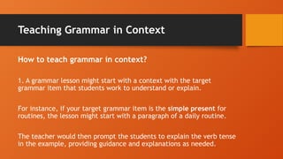 Teaching Grammar for Communicative Competence Dela Rosa.pptx