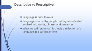 Teaching grammar | PPT