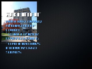 About Matt From Brock University, Niagara Region of Canada - Work in Centre for Teaching & Learning - Teach intro courses in Interactive Arts & Sciences 