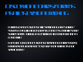 Discussion Boards/Forums as File Revision Tracking Forums can be used as a file versioning and storage system. This will allow students to access their files and share others' through a central location and maintain a conical file. The Wiki tool can be used as a revision control system, however only for simple text, and the interface is not very intuitive. 