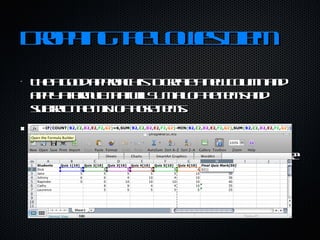 Dropping the Lowest Item The a good approach is to create a new column and apply a formula that will SUM all of the items and subtract the MIN of those items. The best approach is to confirm that the student completed all of the items thus accounting for the distinction between a null/exemption value and a score of zero. =IF( COUNT (B2,C2,D2,E2,F2,G2)=6,SUM(B2,C2,D2,E2,F2,G2)- MIN (B2,C2,D2,E2,F2,G2), SUM (B2,C2,D2,E2,F2,G2)) 